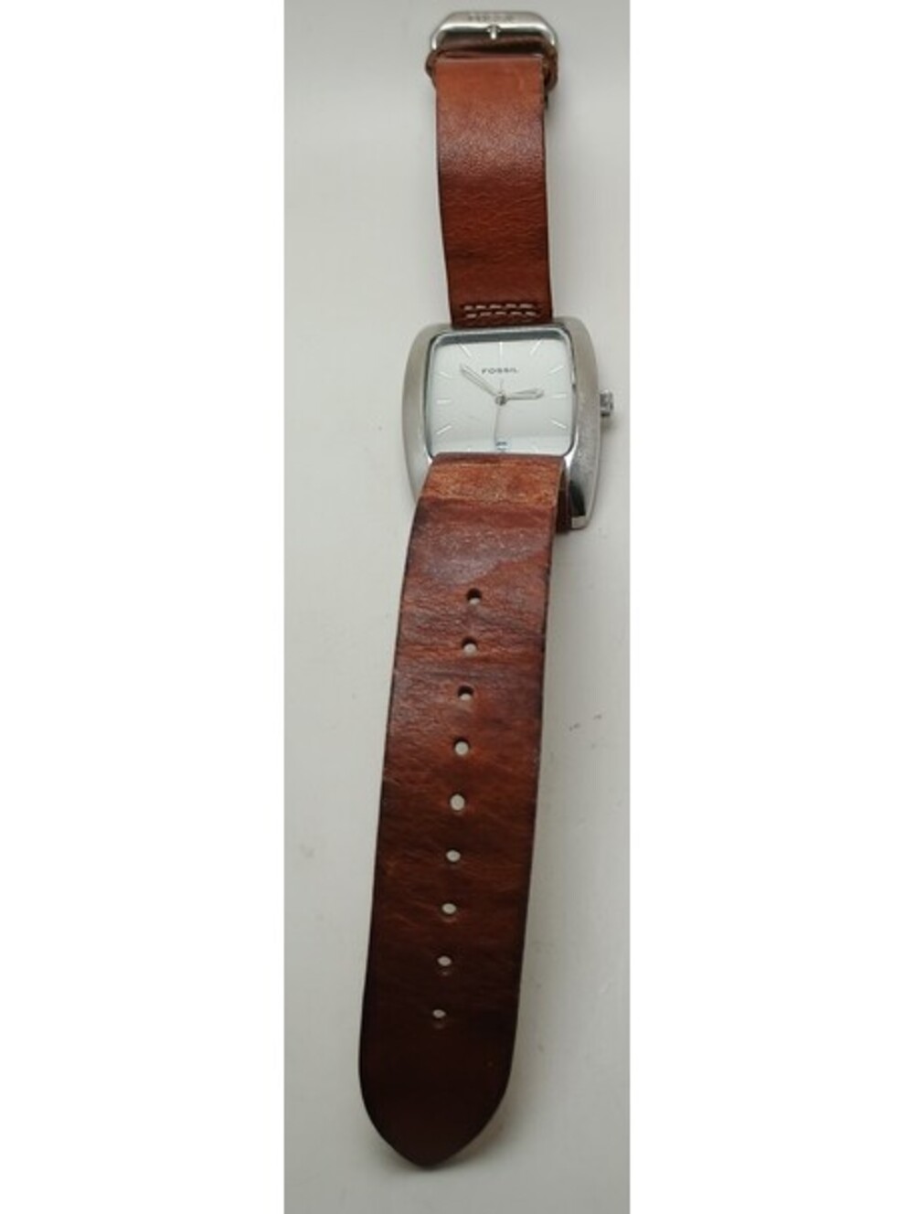 FOSSIL Wrist Watch Leather Band JR-8151 120301 Stainless Steel JR8151 Parts Only